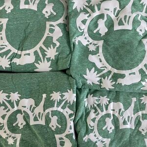 Set of four Disney Animal Kingdom Family shirts